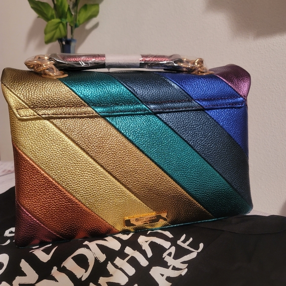 KURT GEIGER LONDON LEATHER KENSINGTON BAG - Picture 2 of 16